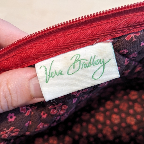 Mesa Red Vera Bradley Cosmetics Bag - Picture 5 of 6
